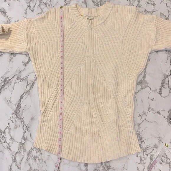 Billabong Cream Knit Jumper - Picture 5 of 8